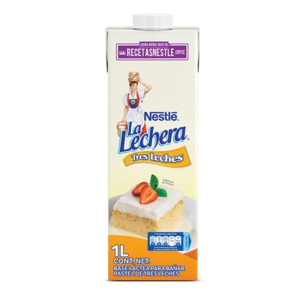 Crema de leche Nestlé tetra 1 L