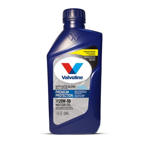 ACEITE P/MOTOR VALVOLINE PREMIUM SAE 20W-50 0.946 L