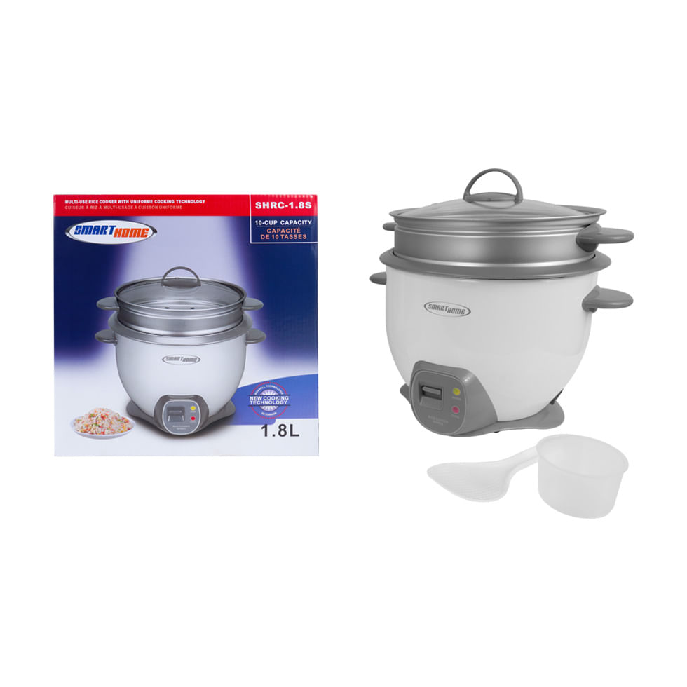 Olla Arrocera Cooker + Steamer 1.8 Lts – BP ECUADOR